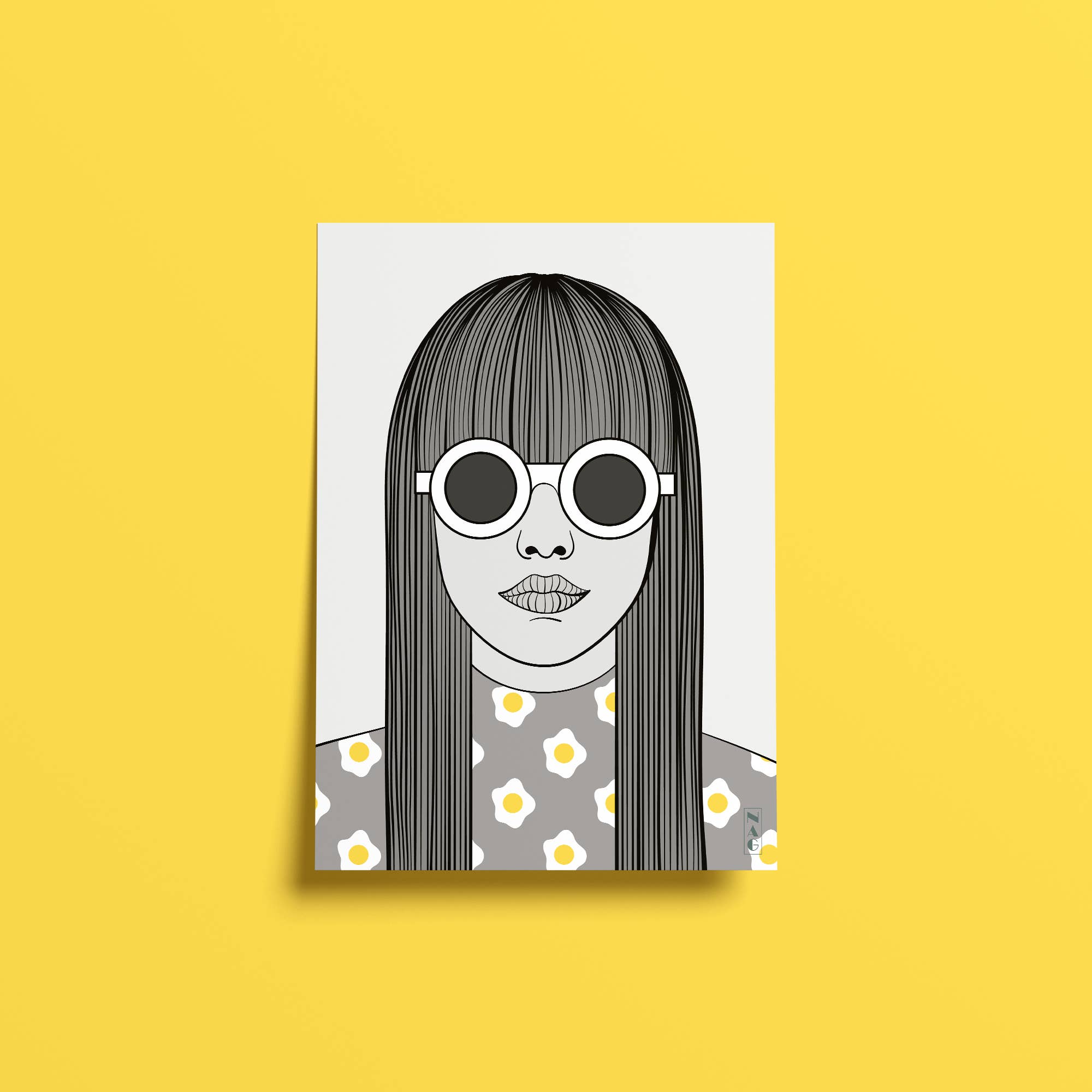 Nathalie Anna Gill - Wholesale Art Print - Margot | Print