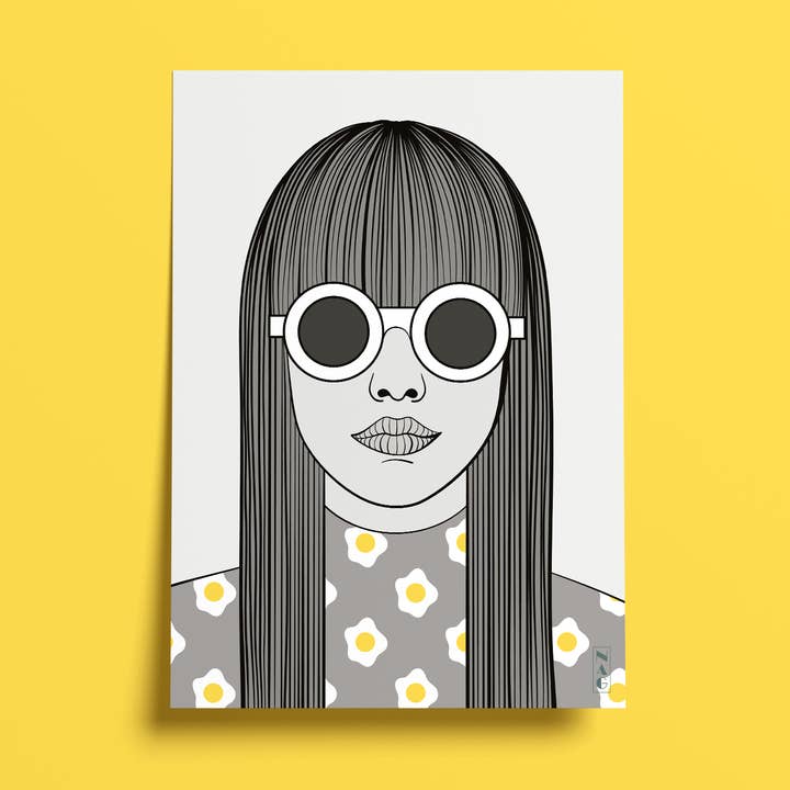 Nathalie Anna Gill - Wholesale Art Print - Margot | Print0