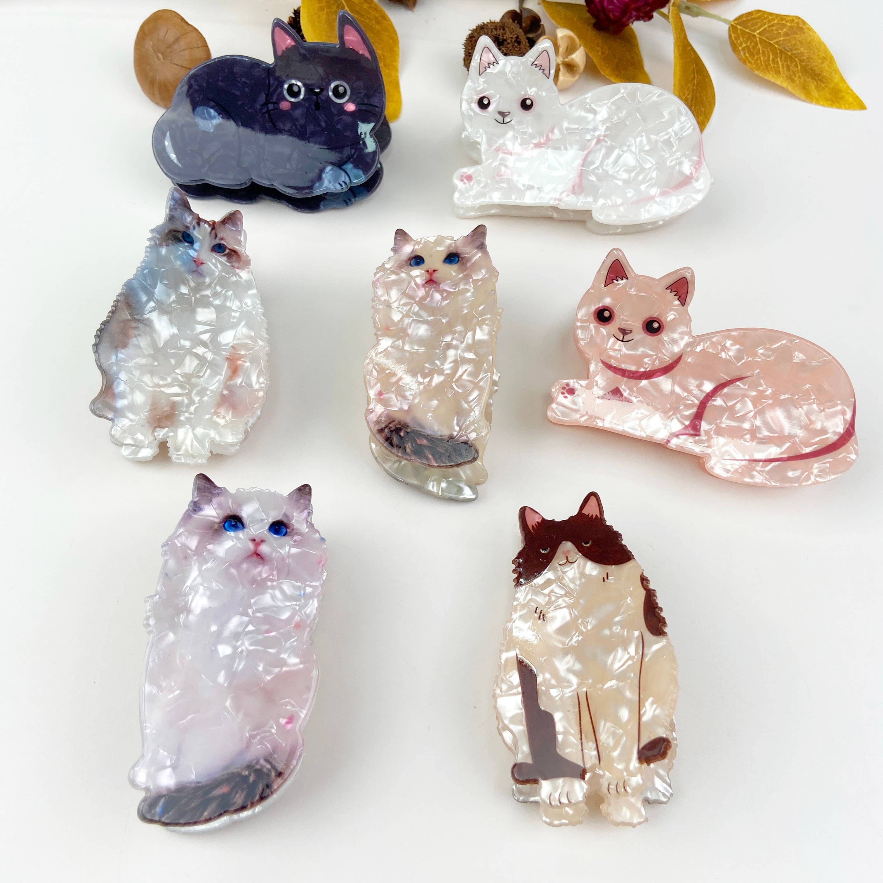 mildstyles - Wholesale Hair Clip - Women's - Creative  Cute Cat Hair Claw Clip5