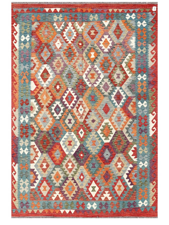 Maimana Afghanistan Kelim Matta - 278 x 188 cm för wholesale av Imaco Rugs