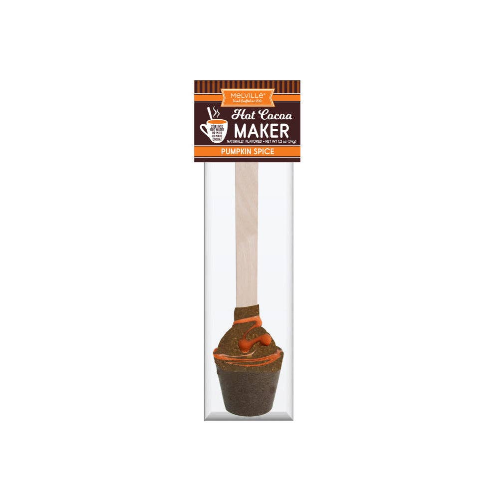 Melville Candy Company - Wholesale Hot Cocoa Spoon - Pumpkin Spice Hot Chocolate Makers0