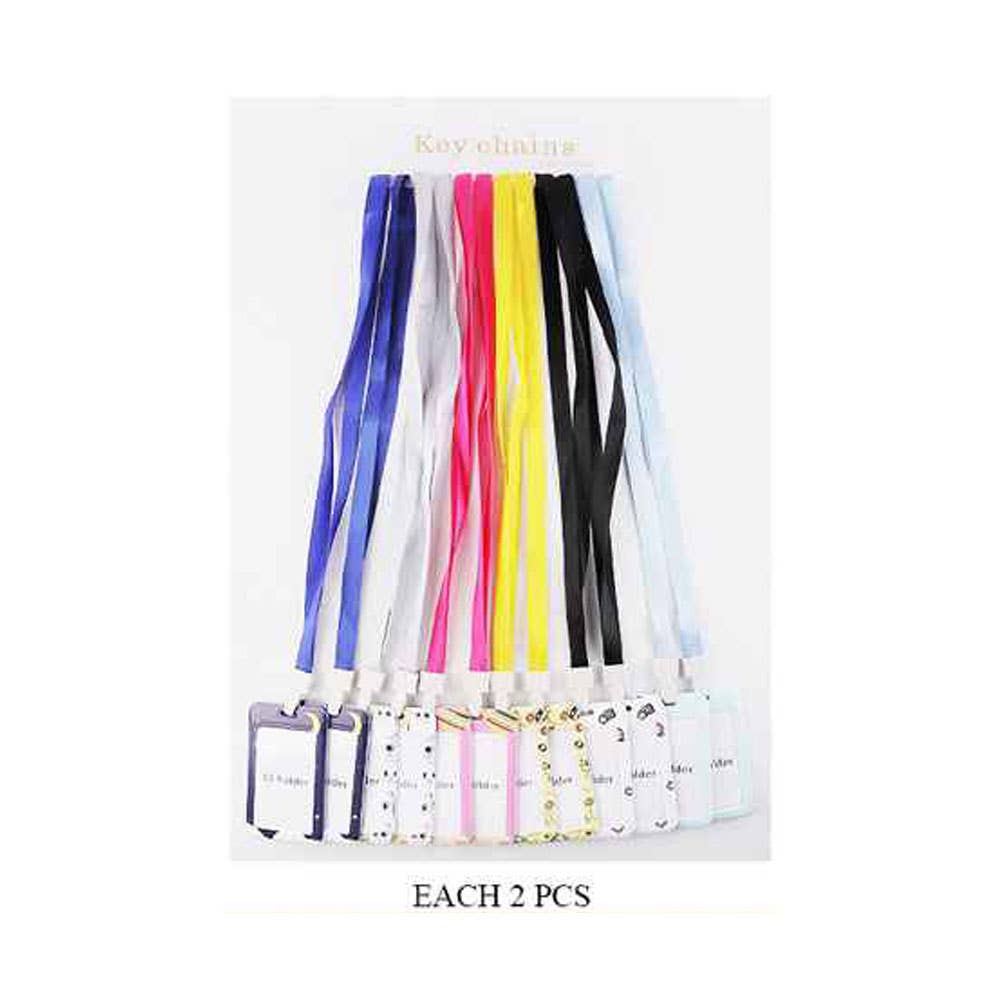 Sensibling Corp. - Wholesale Lanyard - Women's - 12PCS - Lanyard ID Window Card Holder with Durable Strap2