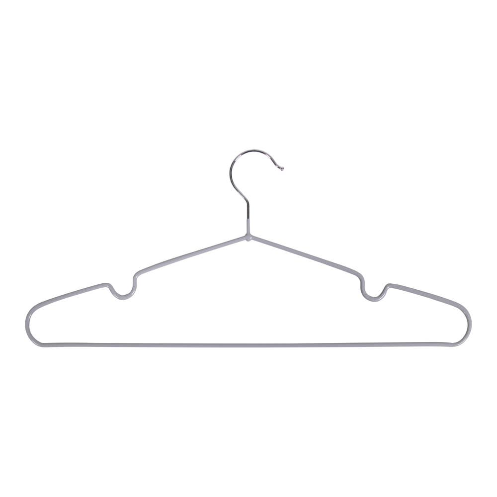 Massa Hangers - Metal hangers with grey coating S/10 for wholesale on Faire2