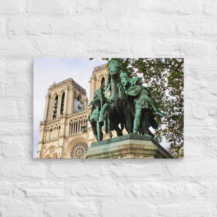 Monmouth Paragon - Wholesale Art Print - Shaded Statue Canvas Prints18