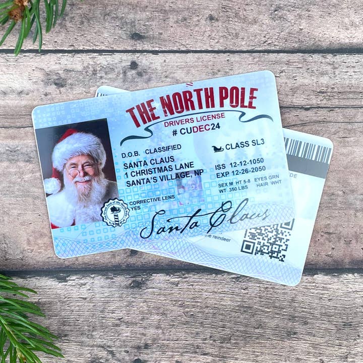 Santa's Lost License for wholesale by EllieJo and Co.