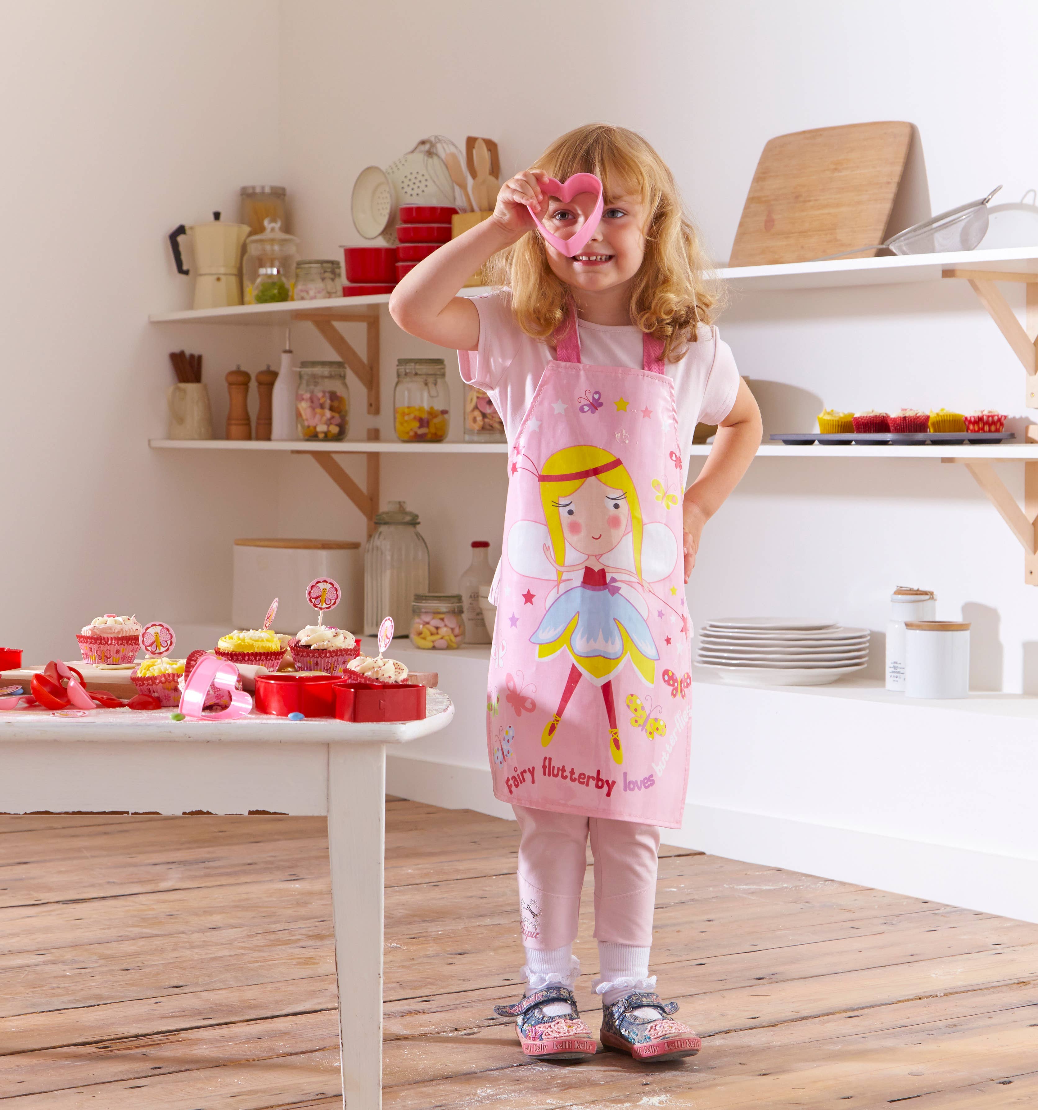 Pink Fairy PVC Apron Kids PVC Aprons for wholesale on Faire1