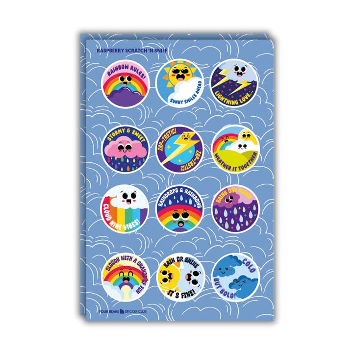 Météo Ensemble pour la vente par Four Bears Sticker Club