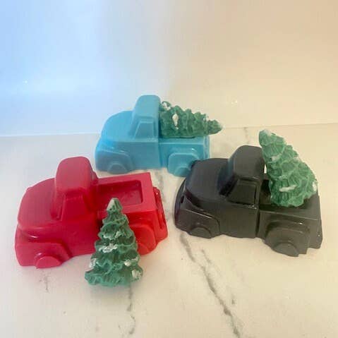Christmas Truck Wax Melt for wholesale by Sugar and Spice Custom Creations