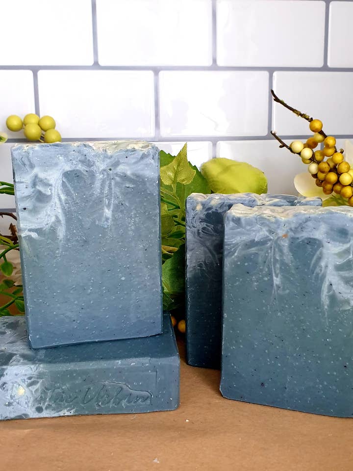 Blue Sparrow Soap for wholesale by Rustic Urban Soap Co