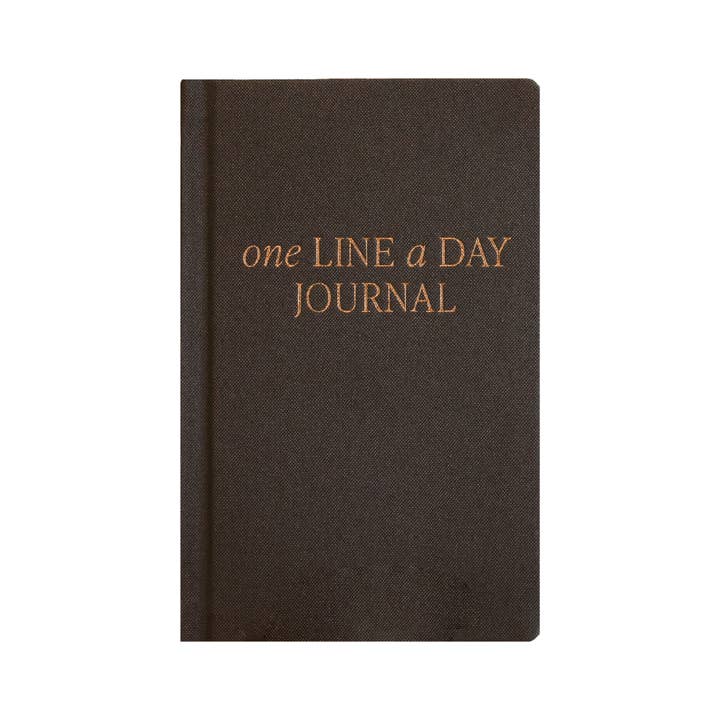 Sweet Water Decor - Wholesale Journal/Diary - One Line A Day Fabric Journal - Stationery Gifts