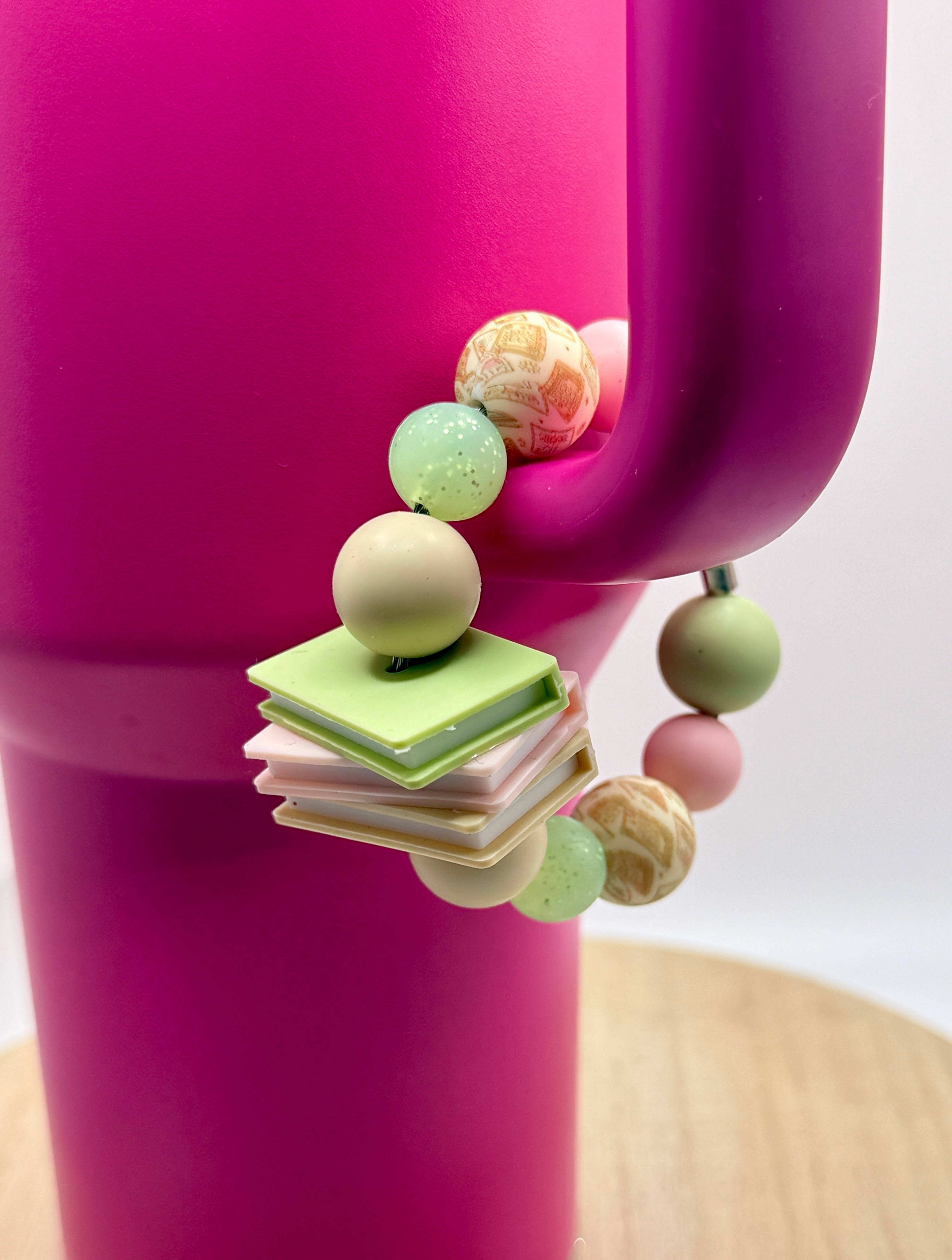 Crafting Cleveland - Wholesale Drink Topper - Teacher Cup Charms | Cup Charm | Teacher | Cute | Charms1