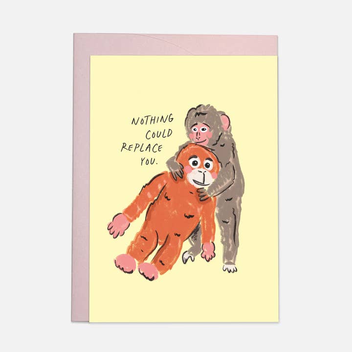 Vous remplacer - Carte de vœux tendance Punch pour la vente par Kaart Blanche