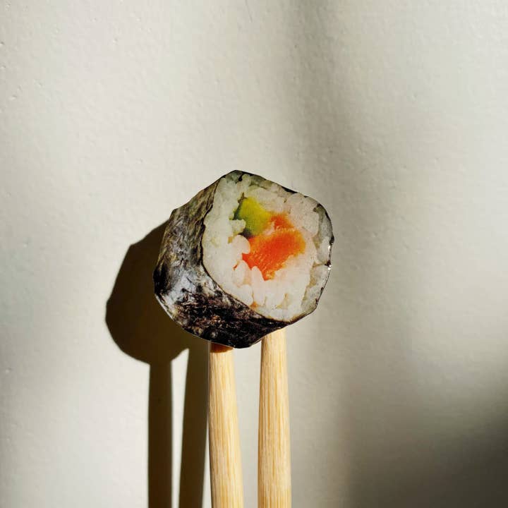 NateDuval.com - Wholesale Lapel Pin/Button - Sushi Full Color Epoxy Enamel Lapel Pin