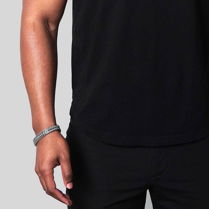 West Coast Jewelry - Wholesale Link & Chain Bracelet - Invicta Jewelry Double Franco Chain Bracelet (14mm) - 8.75"1