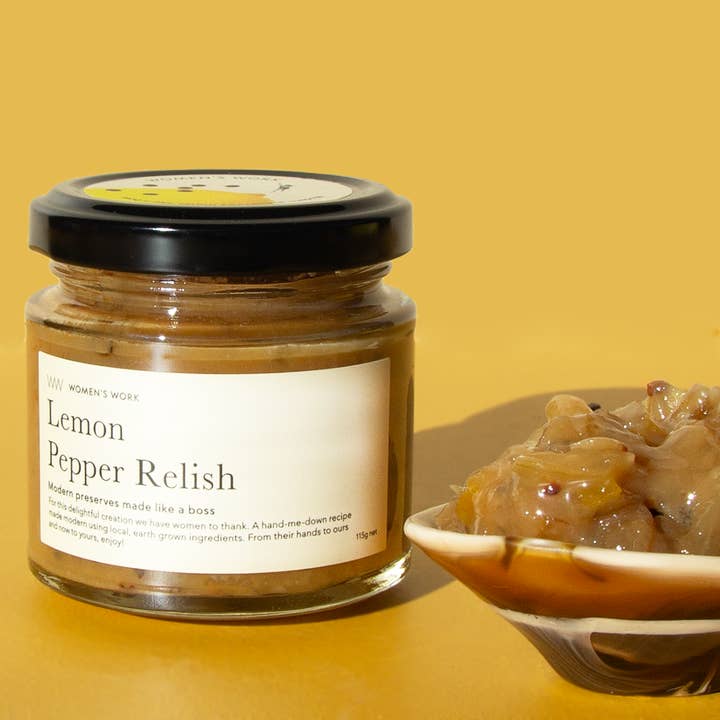 Lemon Pepper Relish PETITE and other Purchase Wholesale peppernuts. Free Returns & Net 60 Terms on Faire trending on Faire.