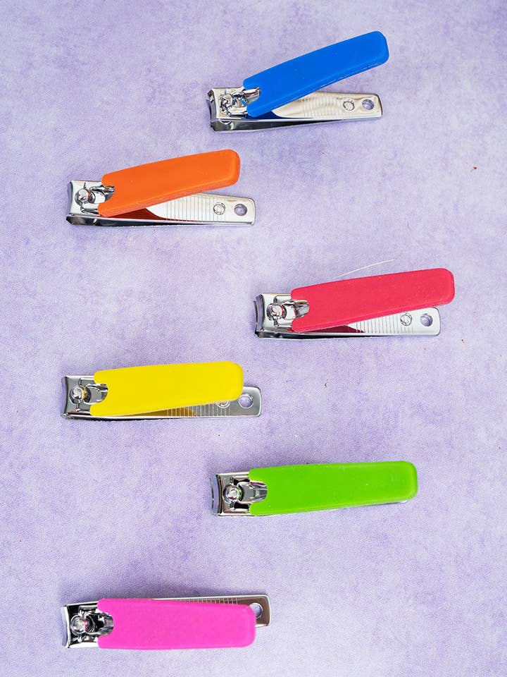 One Pair Clipper Tech Fingernail Clippers - SHIPS ASSORTED for wholesale by Wholesale Accessory Market
