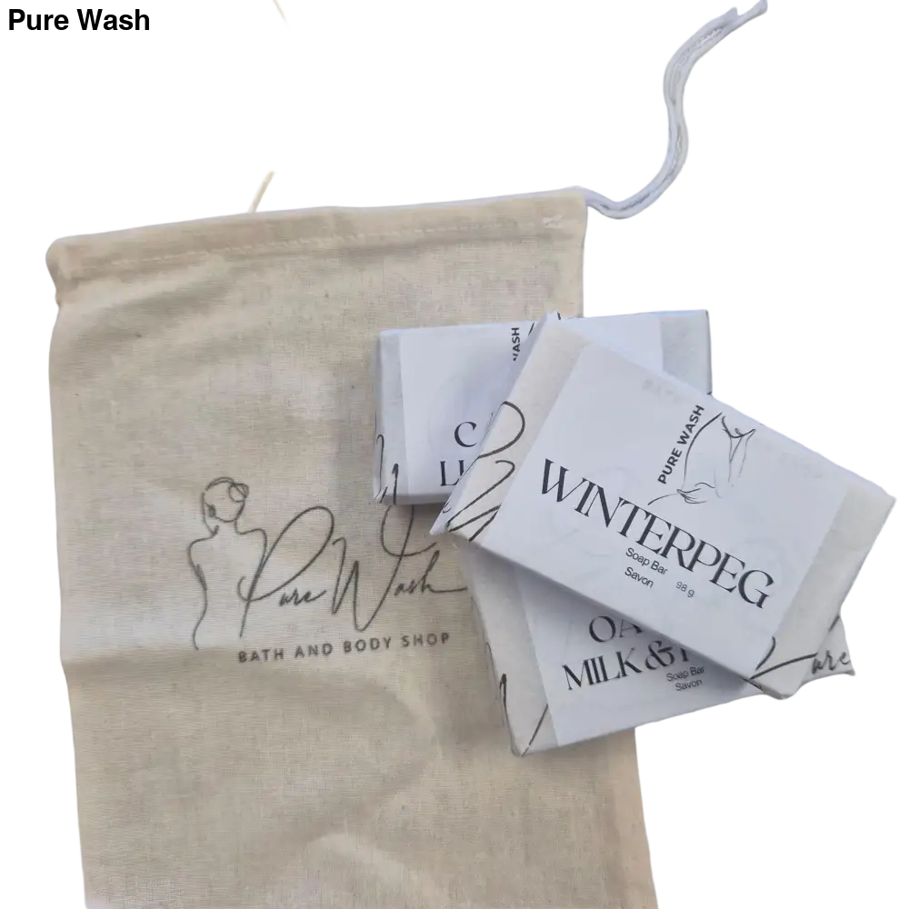 CG Pure Wash - Wholesale Soap Set - Soap Trio + Cotton Bag1