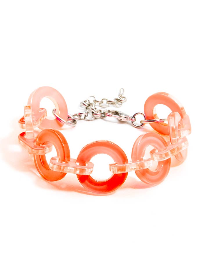Ring Around The Resin Bracelet for wholesale by ZENZII Jewelry