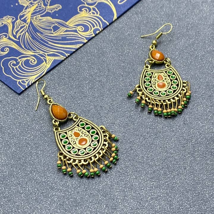 Mio Queena - Wholesale Dangle Earrings - Vintage Earrings - MIO654031