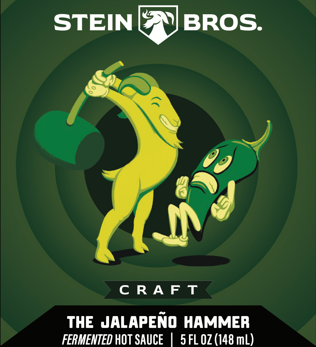Stein Bros - Wholesale Hot Sauce - The Jalapeño Hammer1