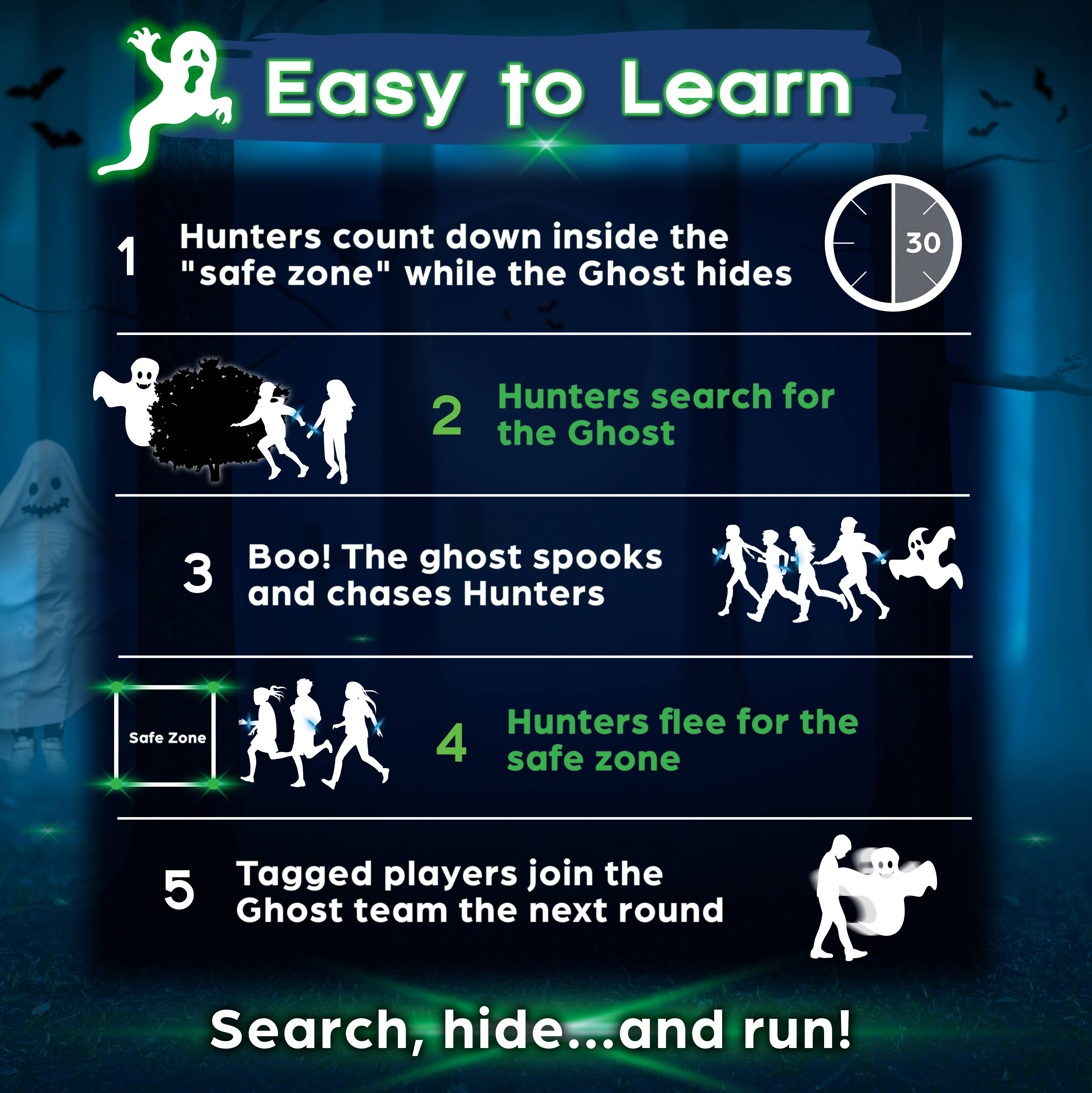 Starlux Games - Wholesale Sporting Game - Kids & Baby - Ghosts in The Graveyard REDUX - Outdoor Kids Game5