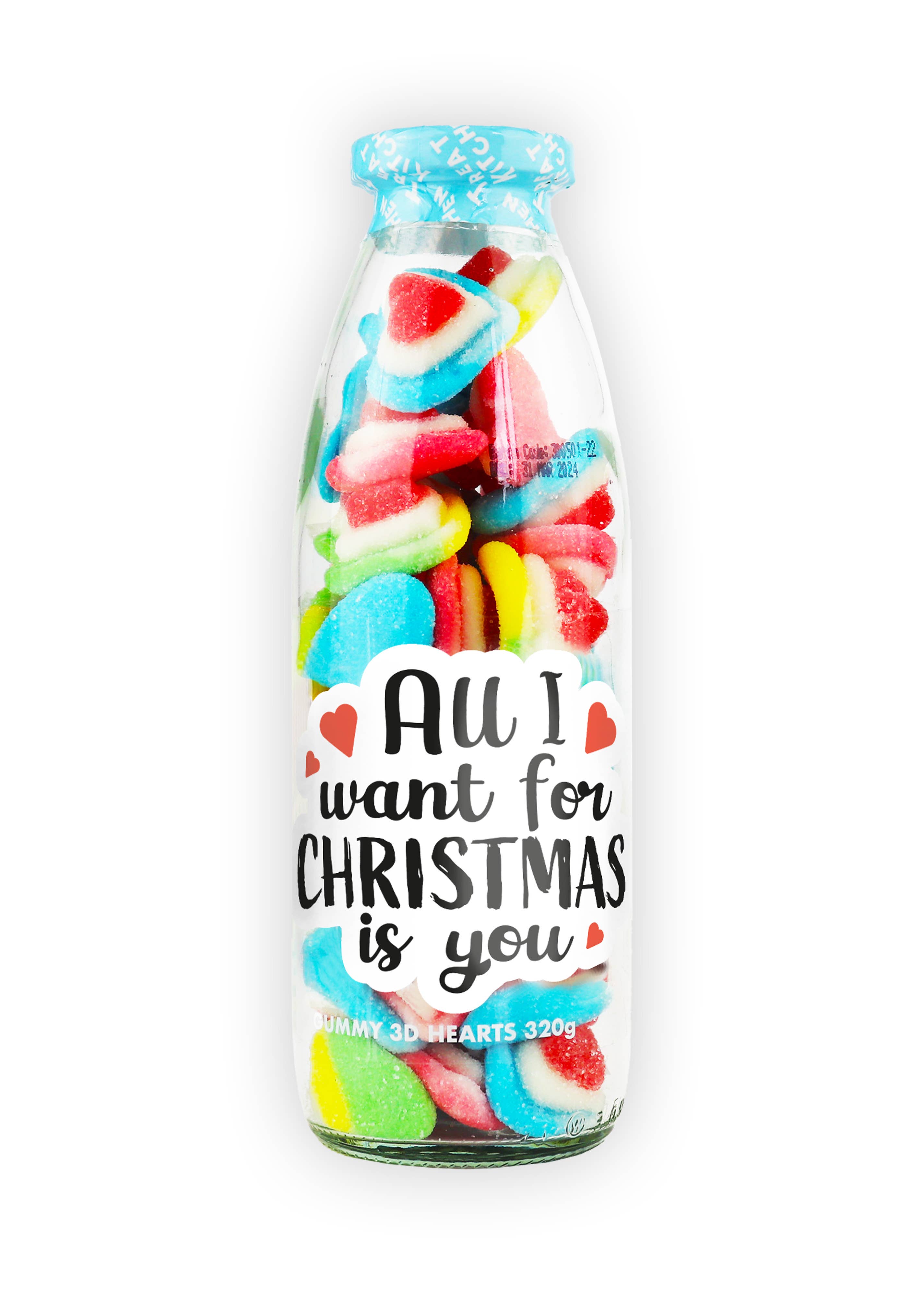Treat Kitchen - Wholesale Gummy - All I Want For Xmas Is You - Star sweets Bottle1