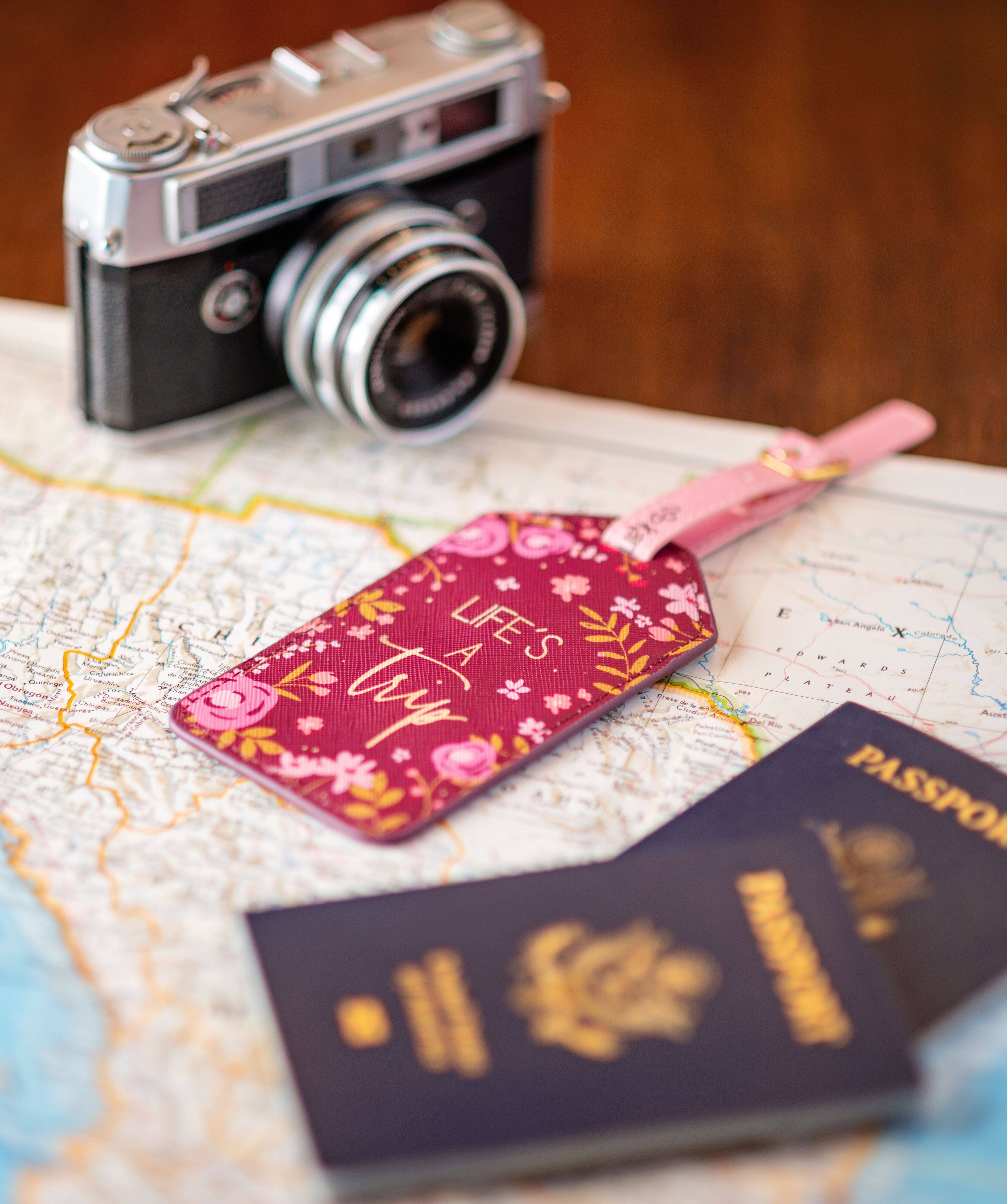 Karma - Vente Étiquette pour bagage - Étiquettes bagages1