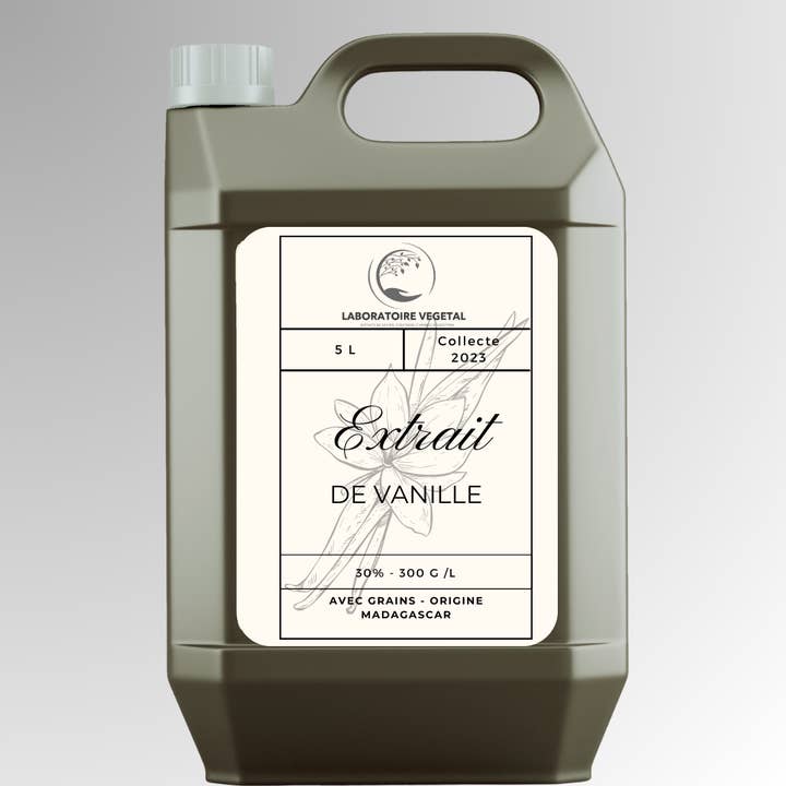 LABORATOIRE VEGETAL - Wholesale Vanilla/Fruit Extract - Madagascar Vanilla Extract for Professional 30%7