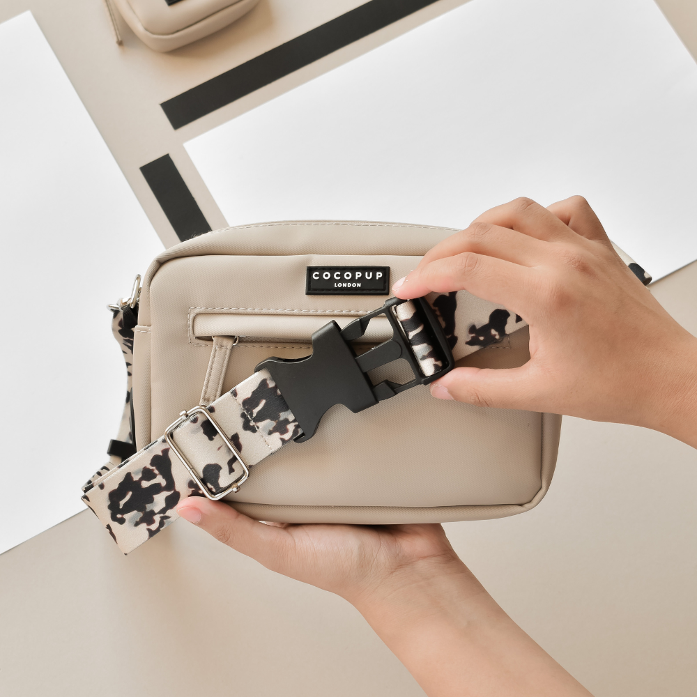 Cocopup London - Wholesale Bag Strap - Women's - Bum Bag Strap - Ivory Tort1