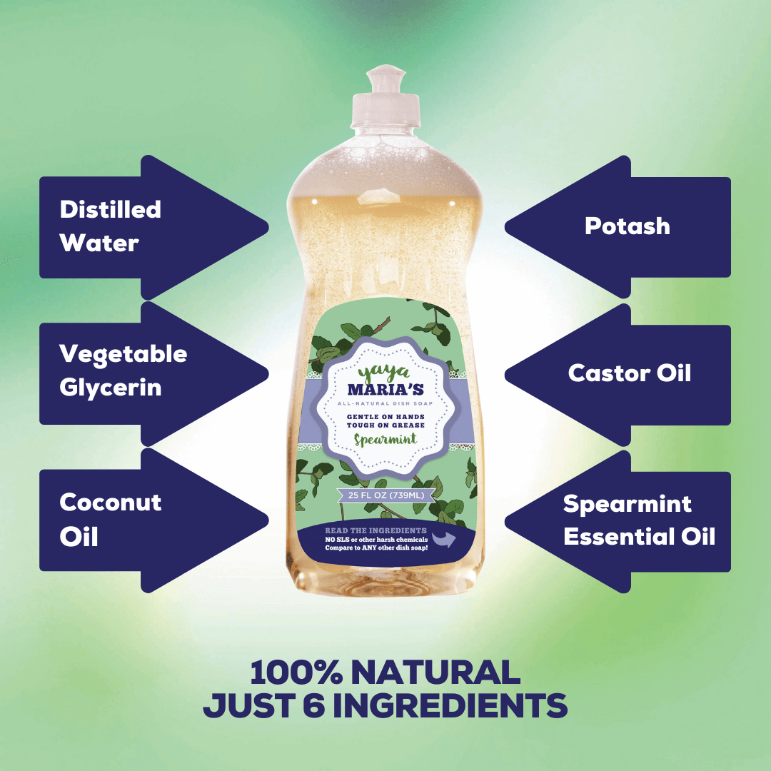 Yaya Maria's - Wholesale Dish Soap - Natural Dish Soap 5 Gal Bulk Refill7