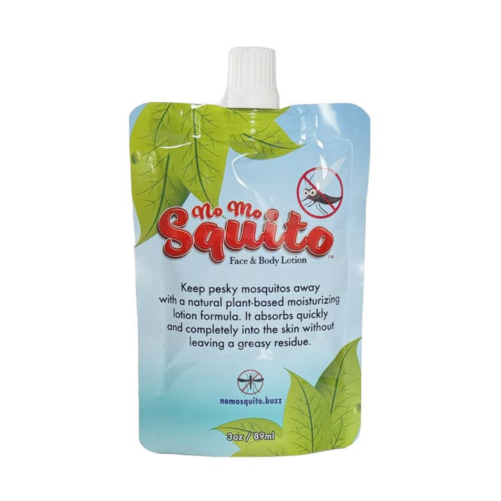 No Mo Squito, 3oz. Squeeze Pouches for wholesale by No Mo Squito