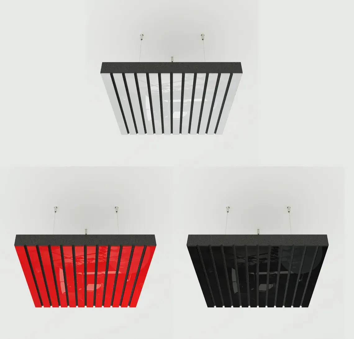 ATB-Sound sp. z o. o. - Vente Décoration murale - Panneaux acoustiques « SLATO » | Kit de fixation et insonorisation2