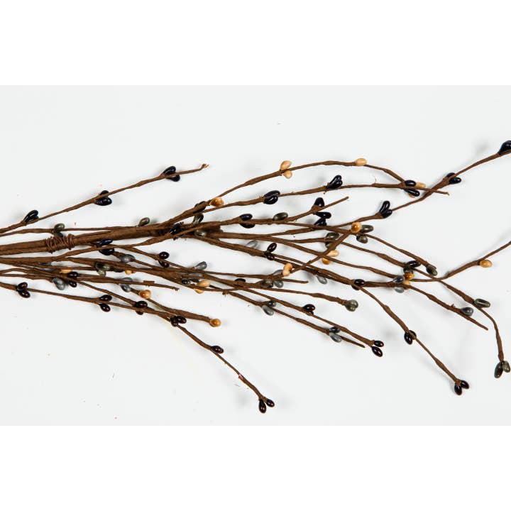 KMI International Corp. - Wholesale Bunting/Garland - Rice Berry Garland, 55In, Hw, Black, Tan, Mix1