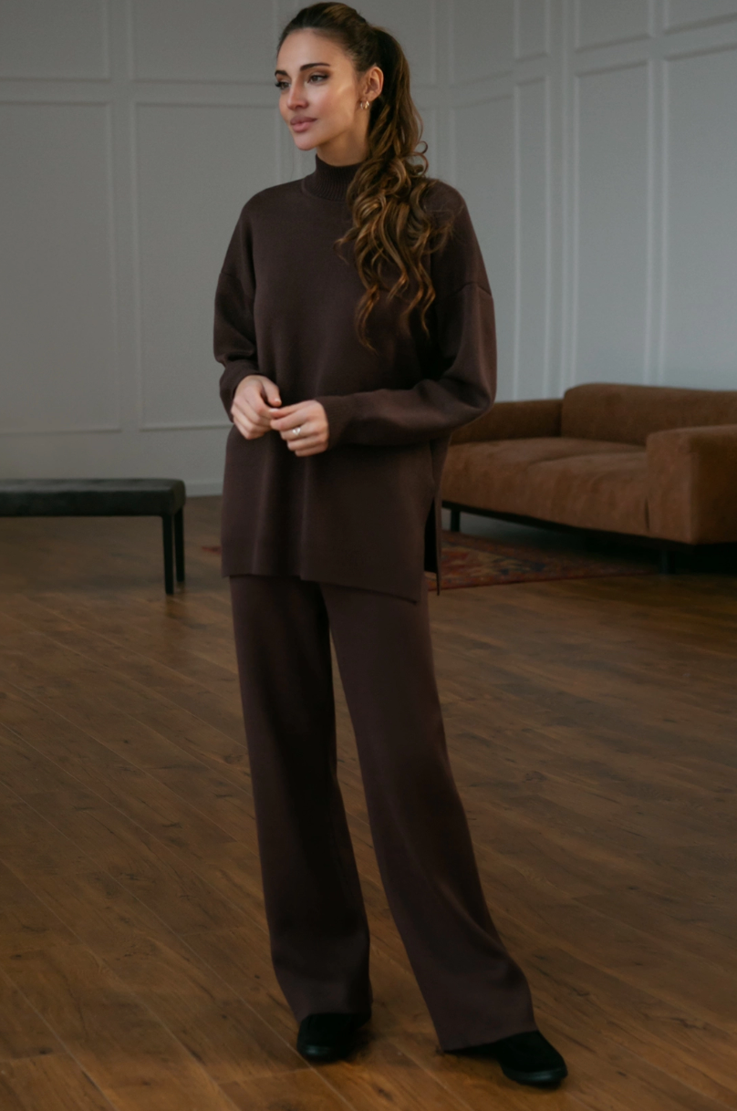 Nenya Fashion Limited - Venta al por mayor Pantalones - Mujer - Pantalones rectos Lana3