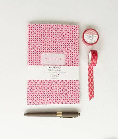 Laura Adams - Wholesale Journal/Diary - Epic Rants Eco-Friendly Journal | 52 Lined Pages | Saddle Stitched | Matte Laminate Cover | Sweet Snarky Journal3