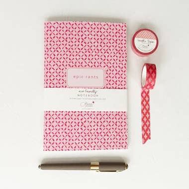 Laura Adams - Wholesale Journal/Diary - Epic Rants Eco-Friendly Journal | 52 Lined Pages | Saddle Stitched | Matte Laminate Cover | Sweet Snarky Journal3