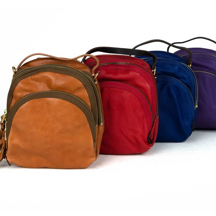 Delilah Mini Backpack for wholesale by Designs By THOR Leather Goods