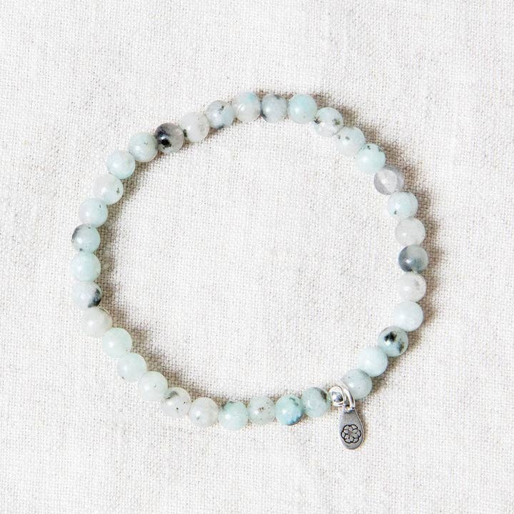 Kiwi Jasper Energy Bracelet for wholesale by Tiny Rituals