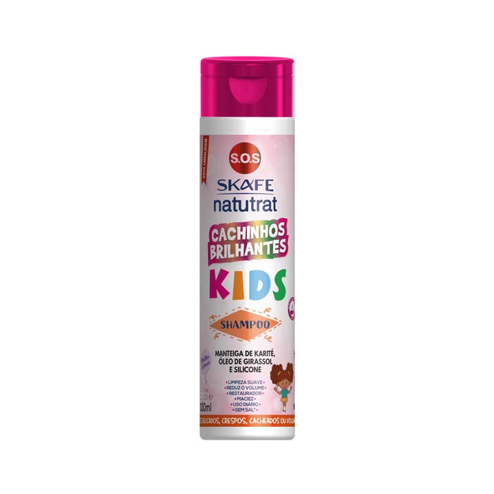 Shampoo Skafe Natutrat S.O.S. Kids 300ml – Gentle Cleansing and Hydration for Children's Hair for wholesale by Natubrazil