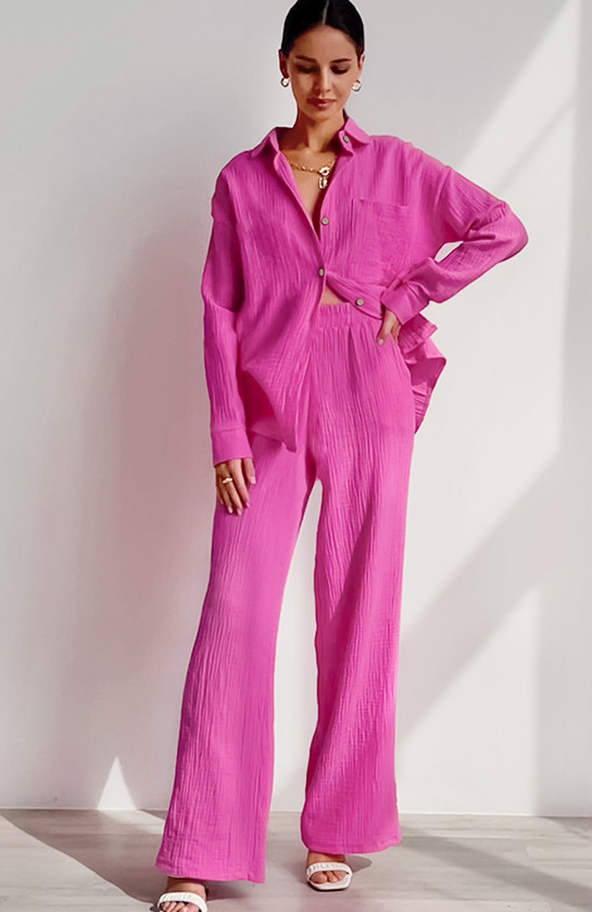 Miss Sparkling – Engroshandel Top- og buksesæt (IKKE Loungewear) - Dame – To-delt buksedragt sæt1