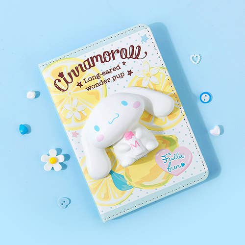 Sanrio Characters Diary Journal with Soft Squishy for wholesale by K-Wonderland