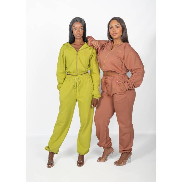 Pantalones deportivos Alia Relaxed para venta al por mayor de CHEZEV Couture LLC