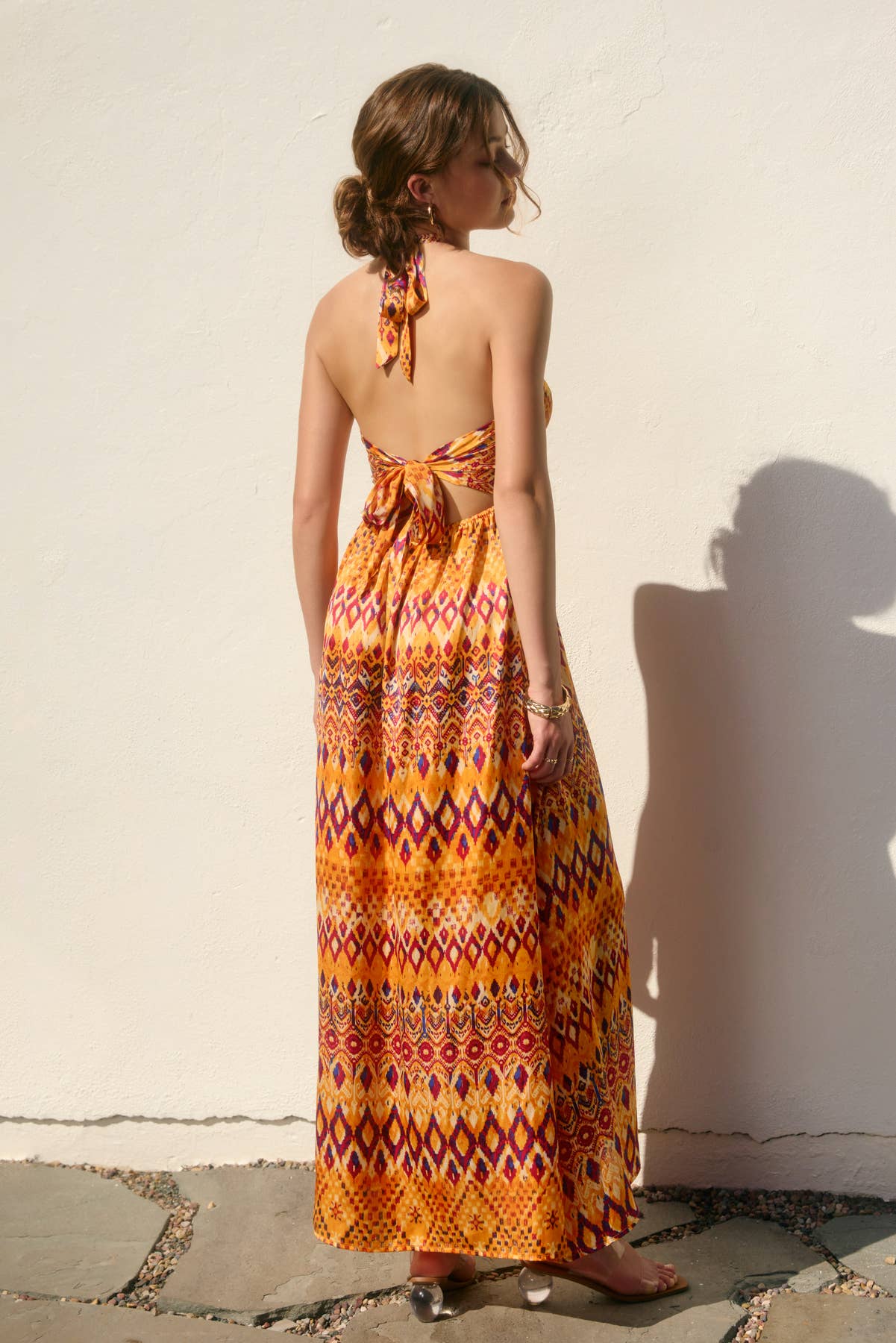 DESERTO DORATO Abito con scollo all'americana Gold Rush O Ring in vendita all'ingrosso su Faire2