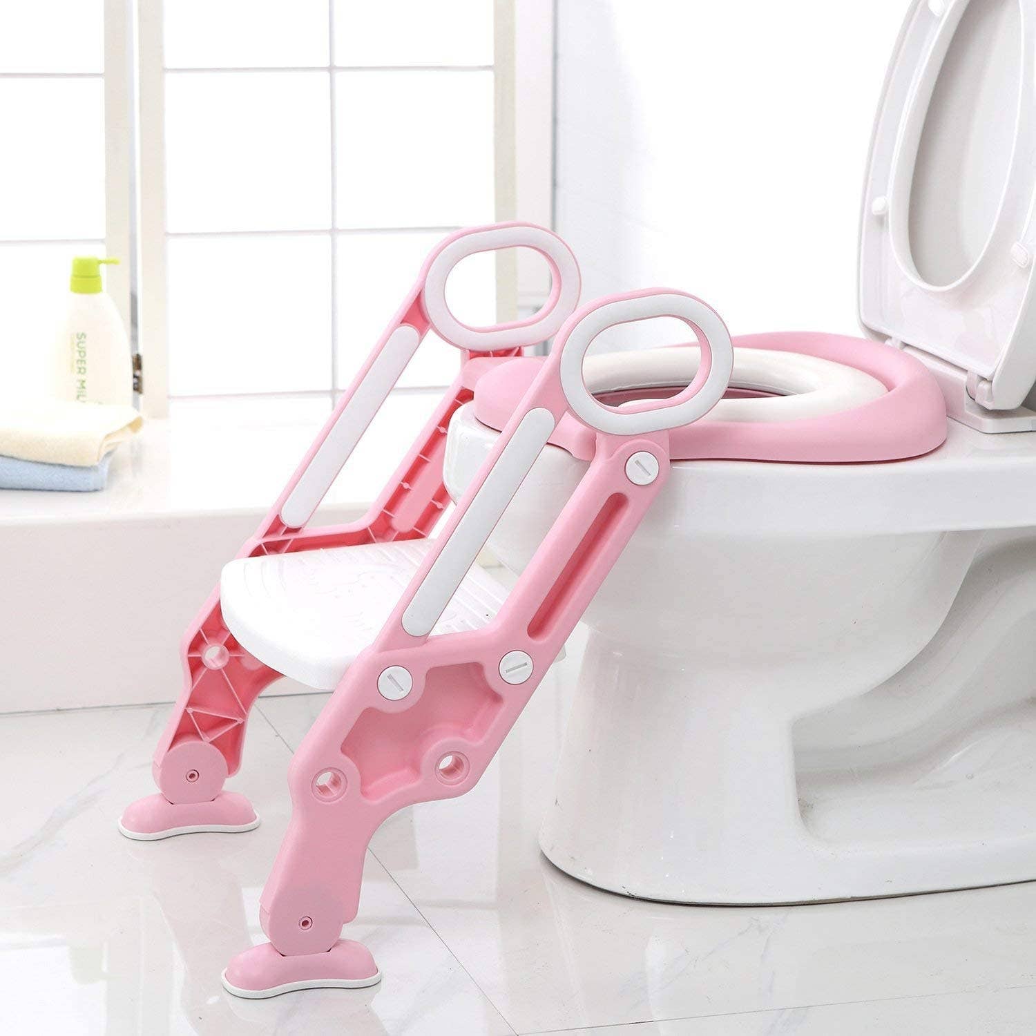 Above Edge - Wholesale Potty Supplies - Kids & Baby - Potty Training Toilet Seat Step Stool Ladder for Kid and Bab4