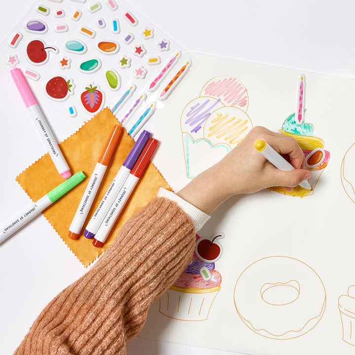 Journey Of Something AU & EU - Wholesale Coloring Mat - Kids & Baby - Wipeable Silicone Colouring Mat - Sweet As