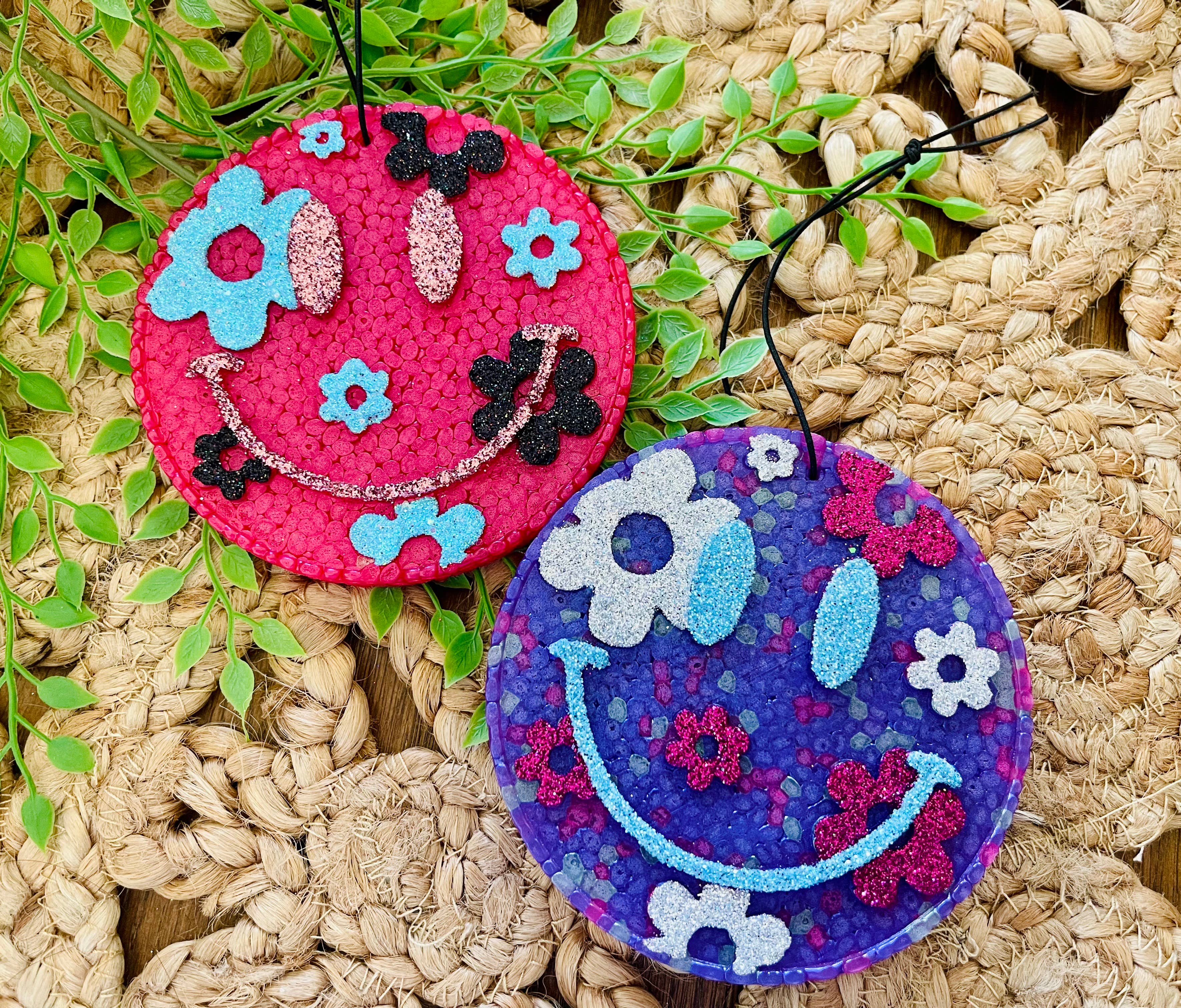 Stay Fresh’ies Air Fresheners - Wholesale Car Freshener - Women's - Flower Happy Face Car Freshie 9
