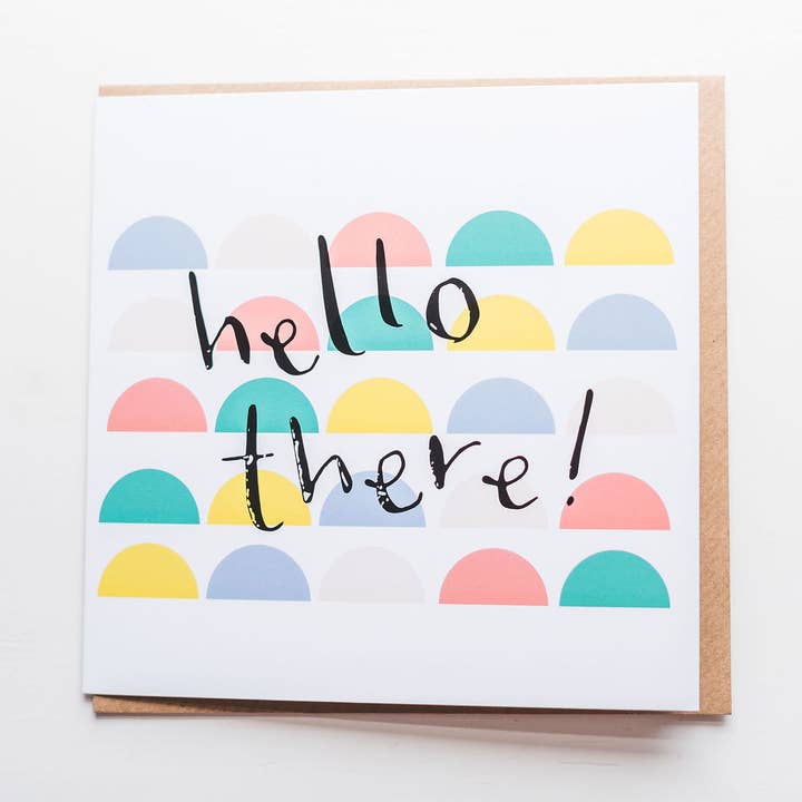 „Hallo da“ Grußkarte! Für den täglichen Gebrauch für den Großhandel von Hanxmade