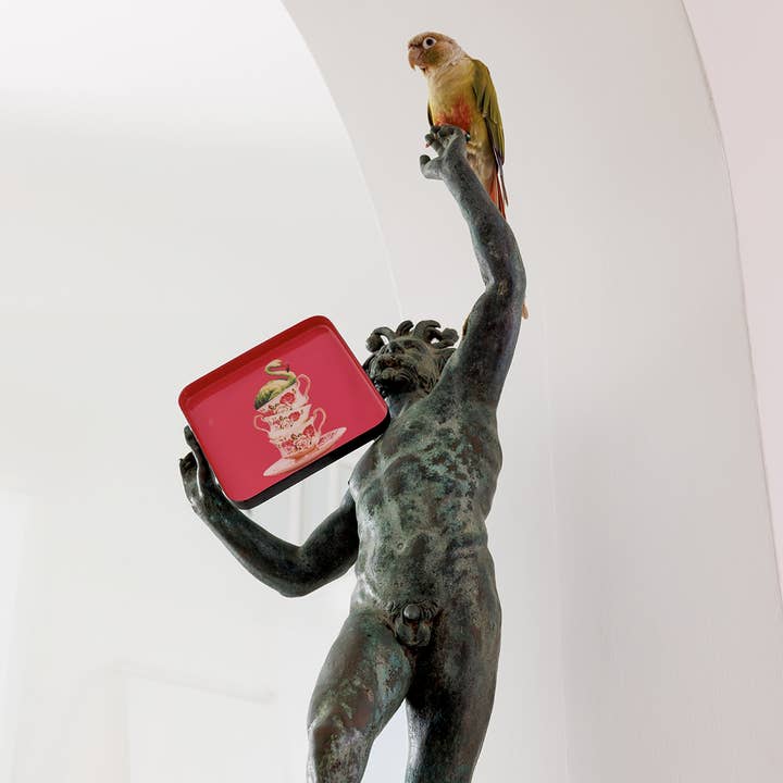 Gangzaï Design - Wholesale Decorative Tray - Flamingtea Trinket Tray3