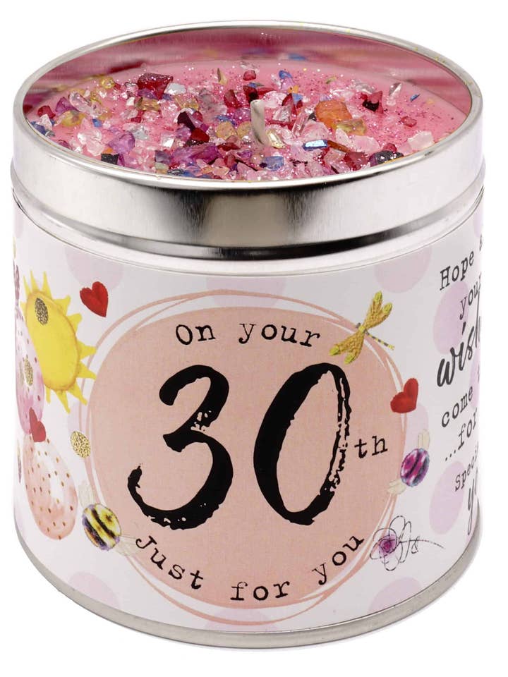 JUST BECAUSE AGE CANDLES – 30TH for wholesale by Best Kept Secrets