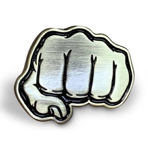 Boston Scally The Bruiser Cap Pin for wholesale by Boston Scally